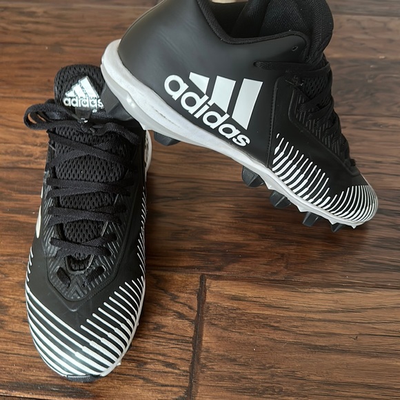 adidas Other - Excellent condition Men’s Adidas football cleats size 10 black spikes turf cleat